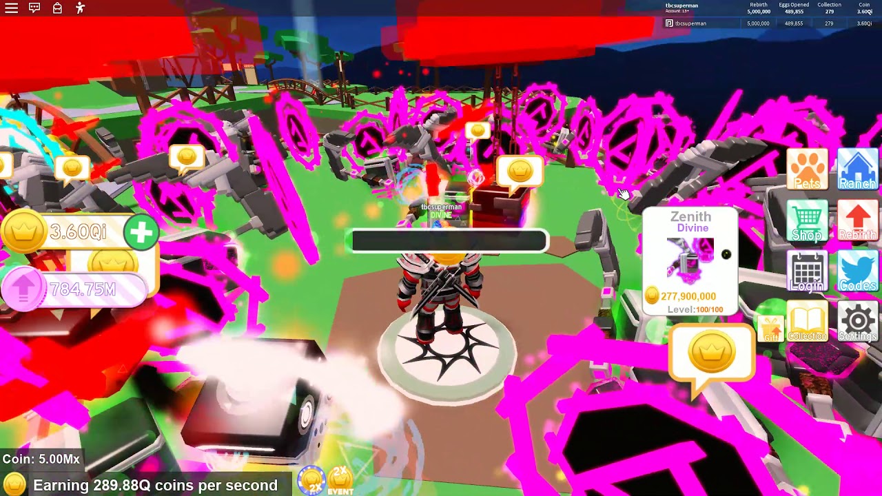 Pet Ranch Simulator - Reaching 5 Million Rebirths - YouTube