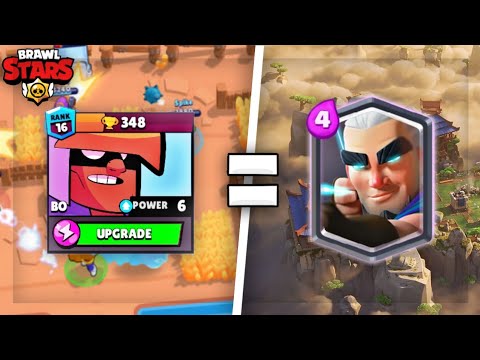 Brawlers Inspirados Em Cartas Do Clash Royale Brawl Stars Youtube - spike brawl stars carta