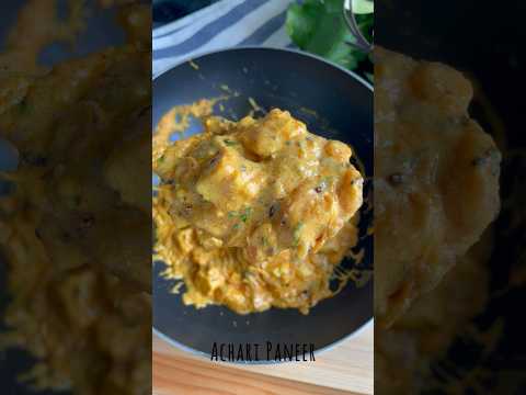 Achari paneer recipe