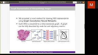 Representation Learning of Histopathology Images using Graph Neural Networks - CVPR 2020 CVMI