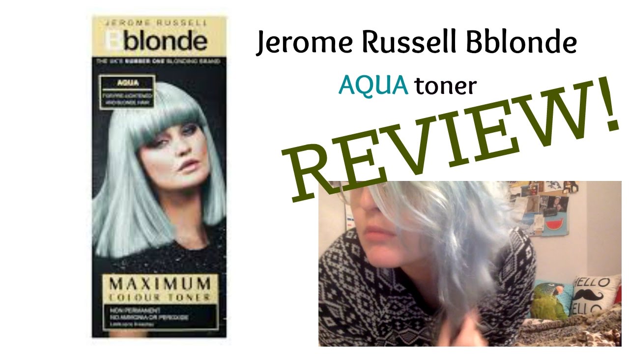 Review Jerome Russell Bblonde Aqua Colour Toner YouTube