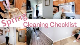 GETTING IT ALL DONE SPRING CLEANING CHECKLIST 2021 | SPRING GET IT ALL DONE WITH ME | LIFE WITH LIZ