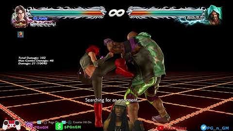 11 HITS, JULIA MAX DAMAGE COMBO