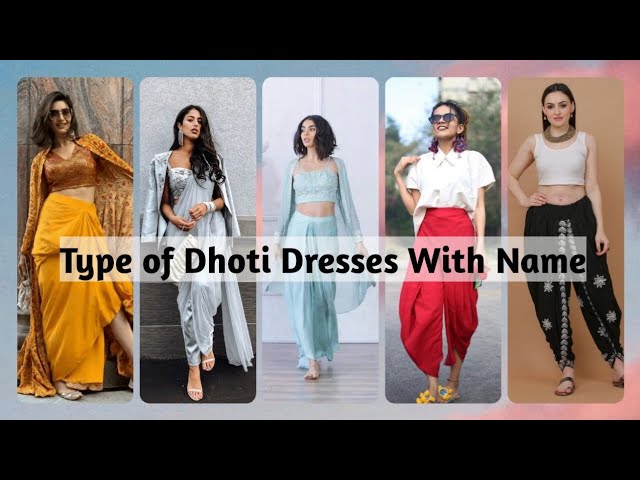 Dhoti Pant Outfit Ideas For The Coolest Bride Ever! | Vestiti, Pantaloni  harem, Abbigliamento