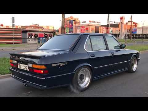 Bmw e28 525 burnout