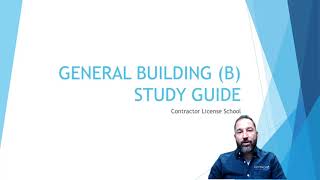What is on the General Contractor exam? [General B License Examination Guide]