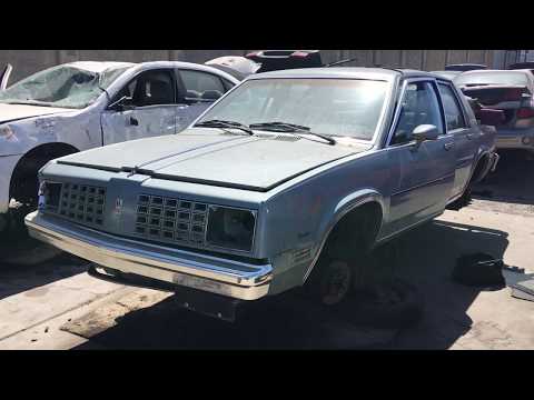 1982 Oldsmobile Omega Brougham in Junk Yard