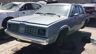 1982 Oldsmobile Omega Brougham in Junk Yard