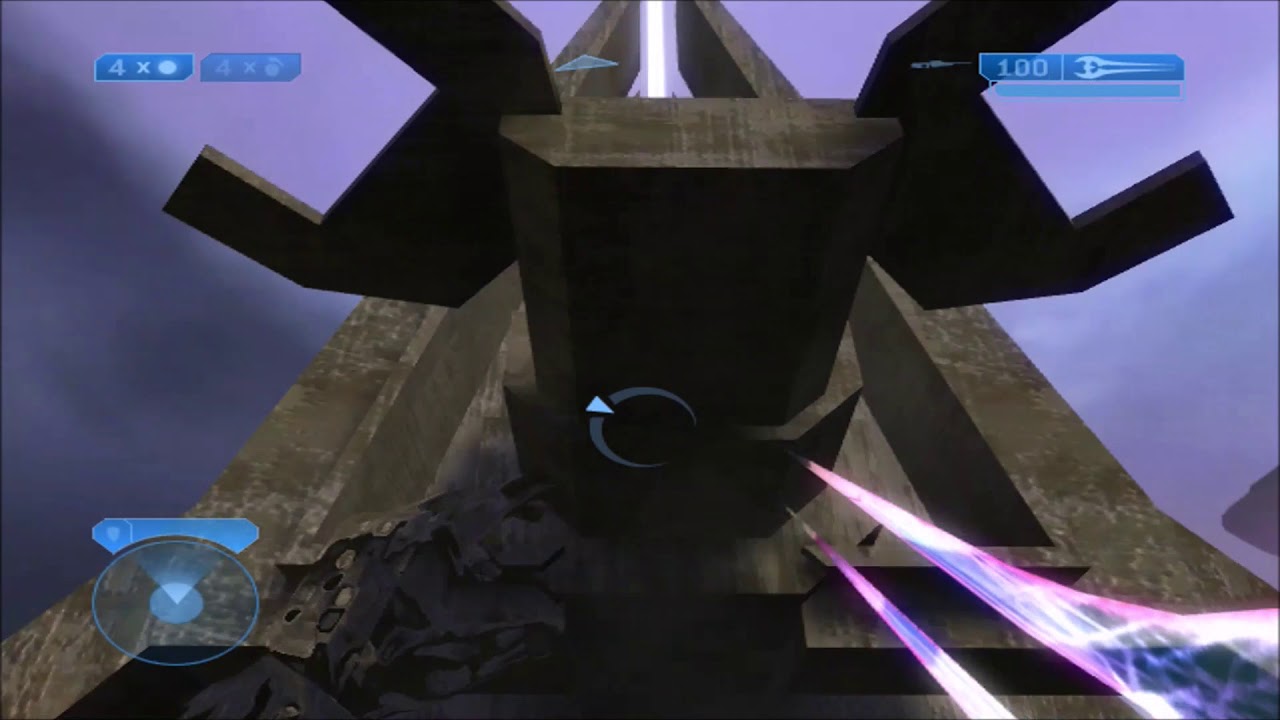 Halo 2 Delta Halo Sword Fly Walk Across the Lake YouTube