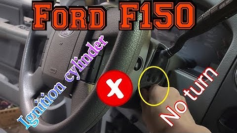 Ford F150 How to remove the ignition cylinder Program new key with xtool step by step
