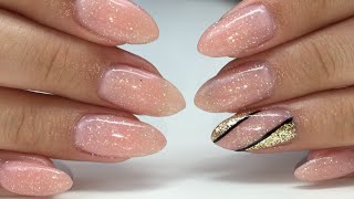 Gel Almond Nails Ft  Sheba Nails by Luciana McGee 44,878 views 8 years ago 12 minutes, 39 seconds