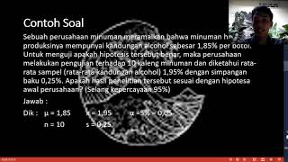 Contoh Soal Distribusi t