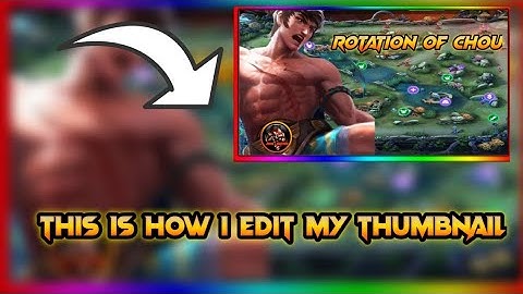 HOW TO MAKE MLBB THUMBNAIL | PIXEL LAB ONLY |