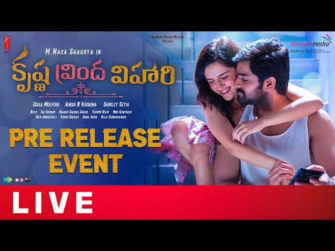 Krishna Vrinda Vihari Pre Release Event Live | Naga Shaurya, Shirley Setia | Shreyas Media