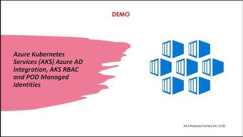 Azure Kubernetes Services (AKS) Azure AD Integration + AKS RBAC + POD Managed Identities Demo