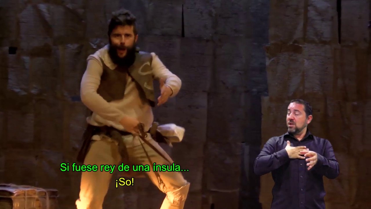 ‘En un lugar del Quijote’ (Lengua de signos). Teatro Accesible. Centro de Documentación Teatral video editing software free