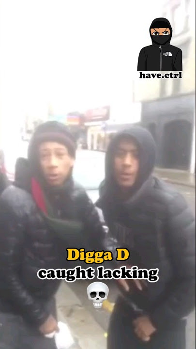 Digga D caught lacking π