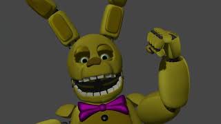 (BLENDER) Fnaf Another Five Nights unfinished short anim