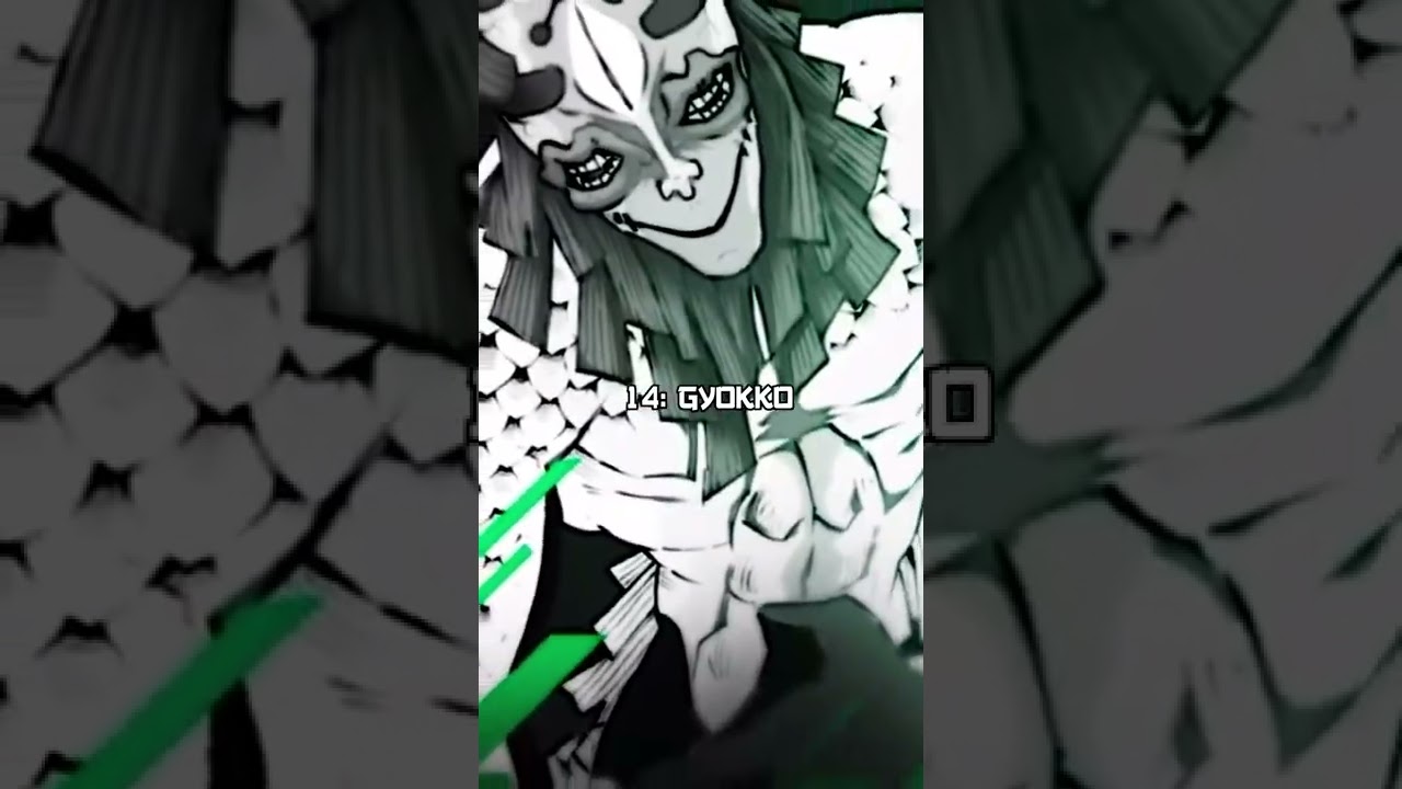 Top 31 strongest Demon Slayer characters #shorts #anime #demonslayer