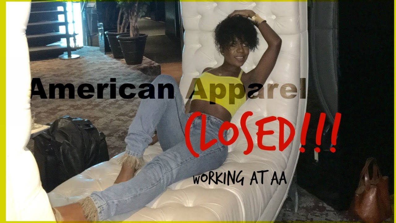 AMERICAN APPAREL CLOSED! TRY ON HAUL MISS ROSIE ROSE YouTube