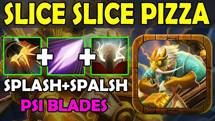 One HIT! Psi Blades+Flak Cannon Everwhere [Enemies Like PIZZA] Ability Draft Dota 2