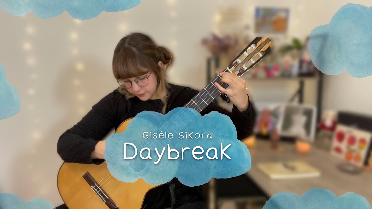 Daybreak   Gisle Sikora Partituras  Guitarra Gina Arriola