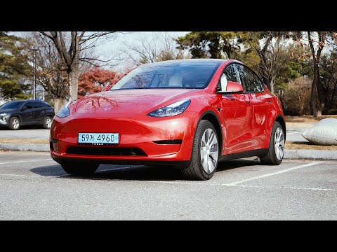 보고, 듣고, 만지다_테슬라 모델 Y RWD | 비주얼리뷰 / VISUAL REVIEW_TESLA <strong>MODEL</strong> Y RWD EXTERIOR &amp;<strong>amp</strong>; INTERIOR DETAILS