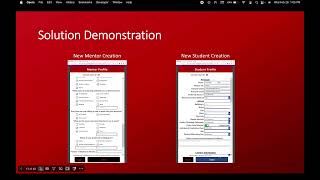 Mentor Information System (MIS) for Minnesota State University Moorhead | Developed Spring 2022 screenshot 2