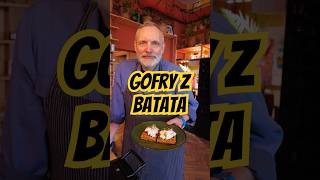 GOFRY Z BATATA z twarożkiem i śledziem