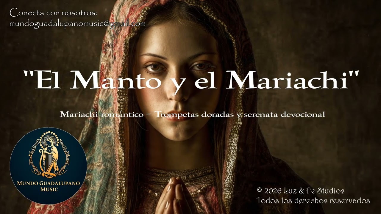 EL MANTO Y EL MARIACHI | Mariachi romántico — Trompetas doradas y serenata | Mundo Guadalupano Music