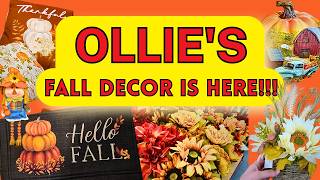 Ollie's Bargain Outlet: Fall Decor & New Crafts Just Arrived In Stores! Deals!!!