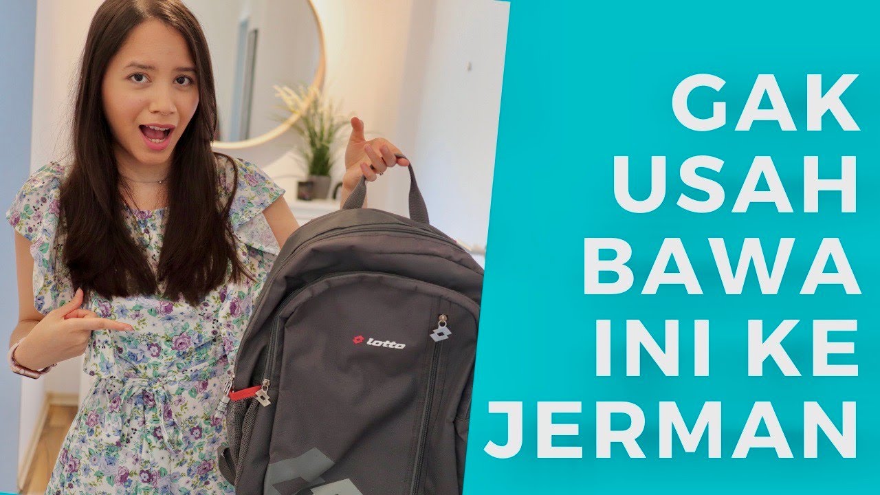 Hal Yang Aku Sesali Aku Bawa Ke Jerman (Tips Untuk Packing) - Tips Hidup Di Jerman