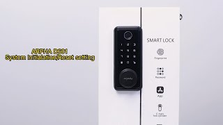 ARPHA D601 System Initialation/Reset setting Video Guide