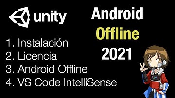 Cómo exportar juegos para Android en Unity Offline