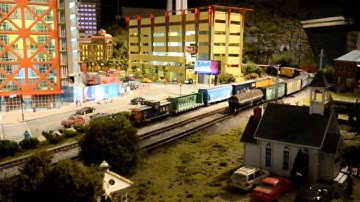Model Train Video - G Scale Locomotive Display