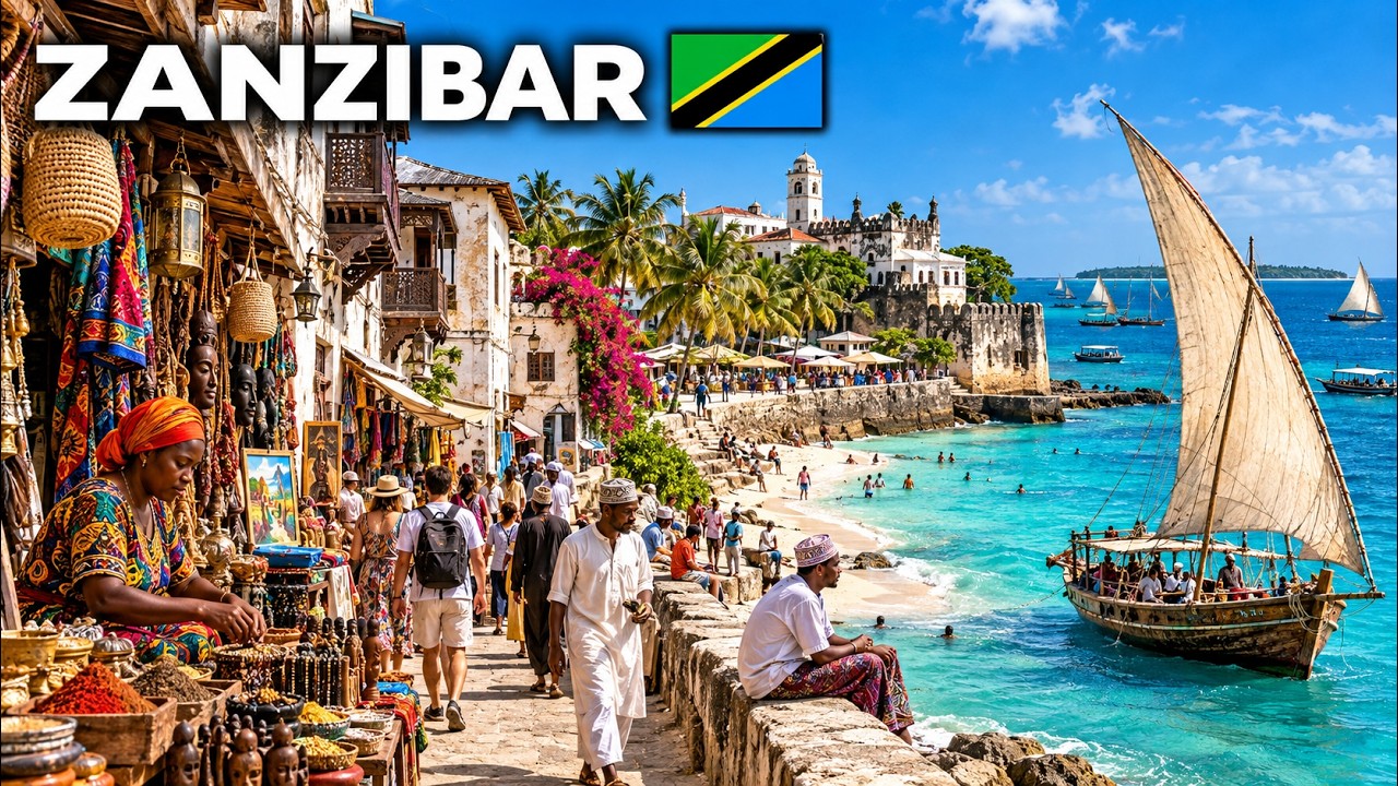 Still from Living in Zanzibar | How People Live in Africa's Most Unique Island | 4K
