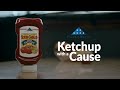 Red gold ketchup with a cause