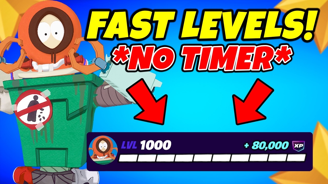 NO TIMER Fortnite XP Glitch MAP to LEVEL UP FAST in Chapter 7 Season 1!