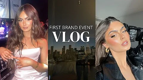 COME TO MY FIRST BRAND EVENT WITH ME !!!