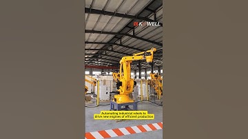 Automating industrial robots to drive new engines of efficient production#robotics #factory