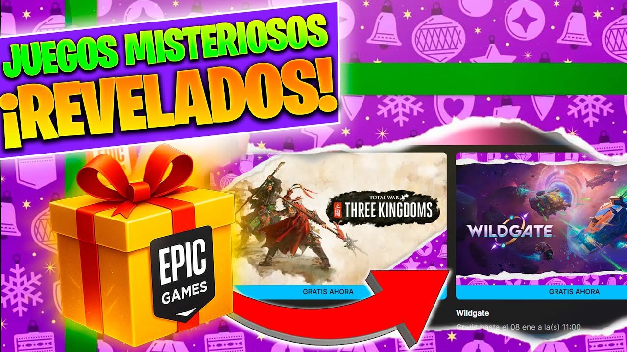¡REVELADOS! 3 JUEGOS MISTERIOSOS EPIC GAMES JUEGOS GRATIS 🎁 - YouTube