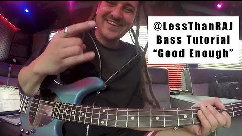 Less Than Jake - Roger Lima - Bass Tutorial Vid 2 - "Good Enough"