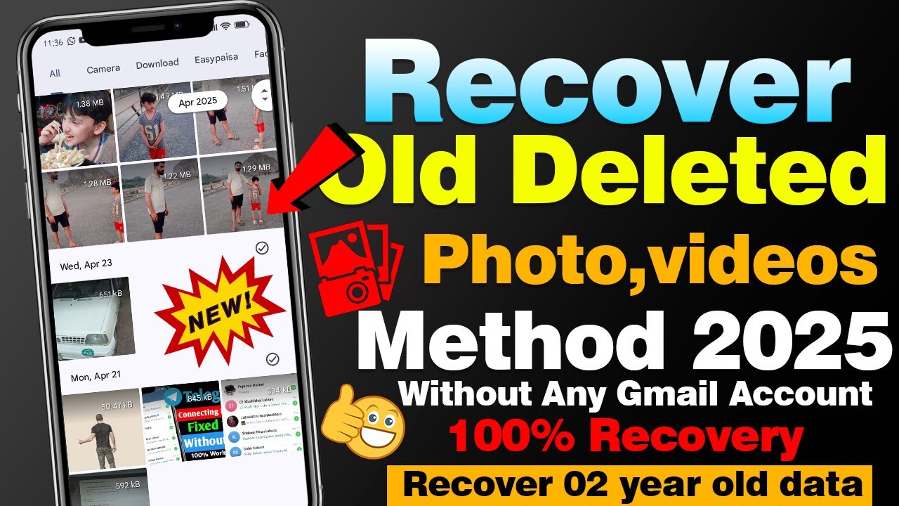 How to Recover Deleted Photos & videos From Android Phone (2025 ...