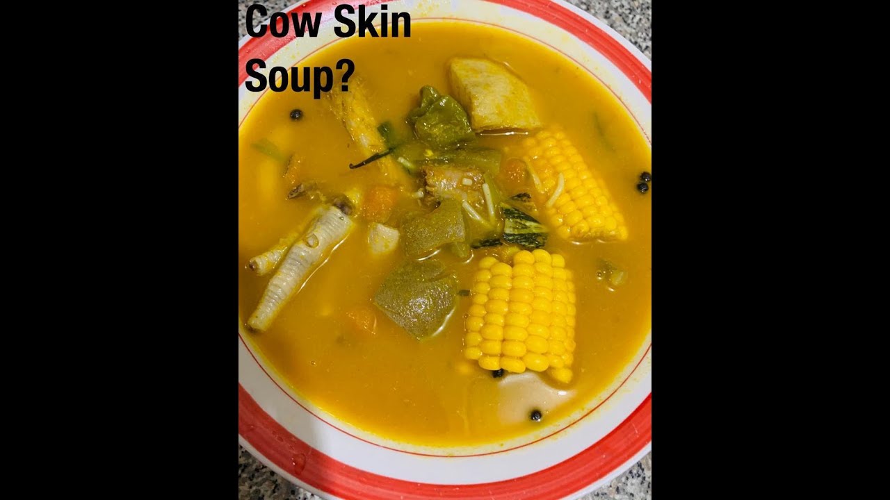 HOW TO MAKE COW SKIN SOUP JAMAICAN STYLE CHICKEN FOOT CHICKEN