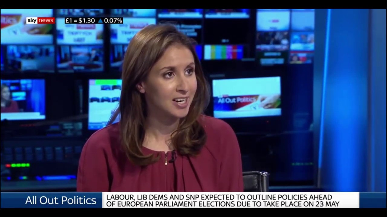 Sky News Tamara Cohen Reveals & Actually Says LibDems Official Slogan ...