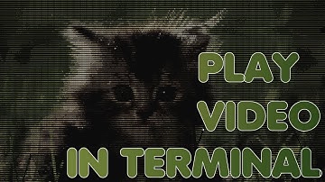 C++/OpenCV Terminal Video Player, NOW WITH COLORS