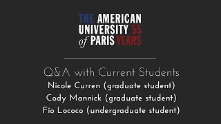 AUP Admissions Webinar: Q&A with Current AUP Students