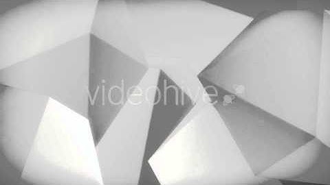 Motion White Polygon