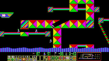 Lemmings Plus II (Genius 13): Only A Lemming Away