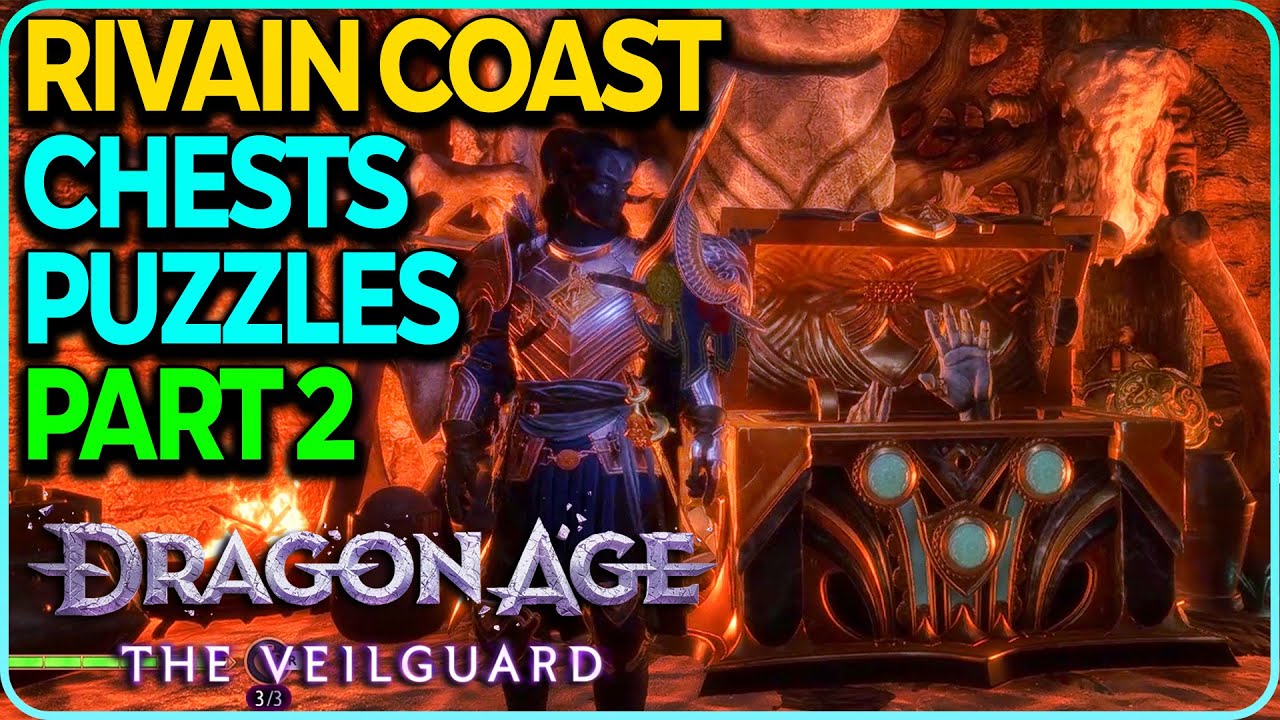 Rivain Coast Chests Puzzles Part 2 Dragon Age Veilguard - YouTube